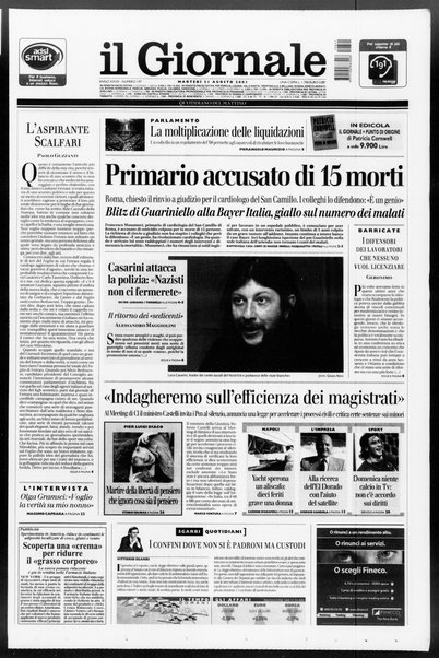 Il giornale : quotidiano del mattino